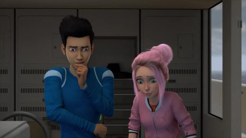 Кадры из сериала Мир Юрского периода: Лагерь Мелового периода (2020)